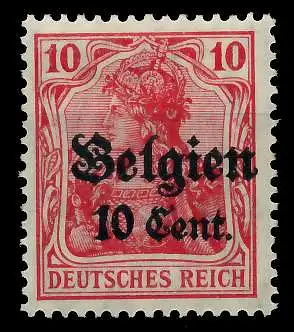 BES 1WK LP BELGIEN Nr 14a ungebraucht 77CFAA
