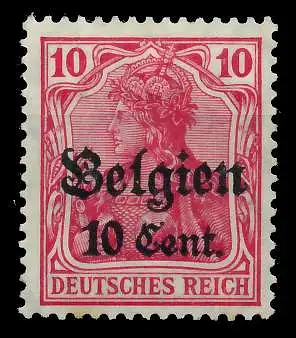 BES 1WK LP BELGIEN Nr 14b ungebraucht 77CFB6