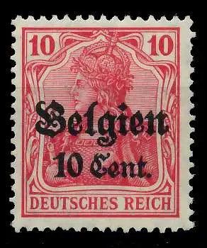 BES 1WK LP BELGIEN Nr 14cI ungebraucht 77CFBE