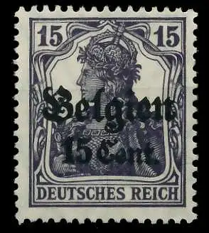 BES 1WK LP BELGIEN Nr 16bI postfrisch 77D00A