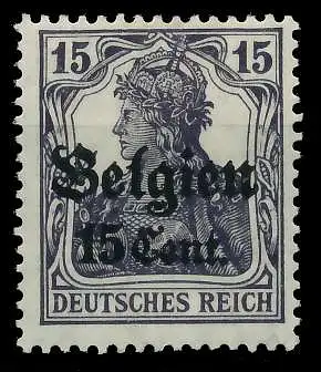BES 1WK LP BELGIEN Nr 16bI ungebraucht 77D046
