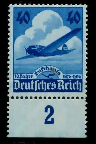 DEUTSCHES REICH 1936 Nr 603 postfrisch URA 77D212