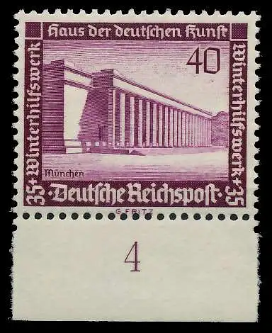 3. REICH 1936 Nr 642 postfrisch URA 77D29E