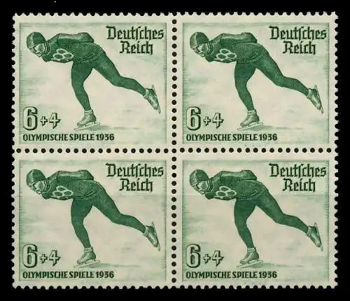 3. REICH 1935 Nr 600 postfrisch VIERERBLOCK 77D38E