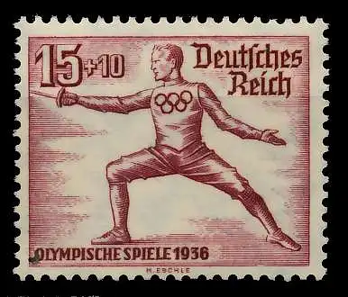 3. REICH 1936 Nr 614 postfrisch 77D3CE