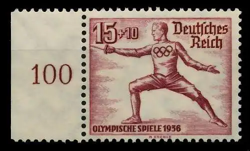 3. REICH 1936 Nr 614 postfrisch 77D3DE