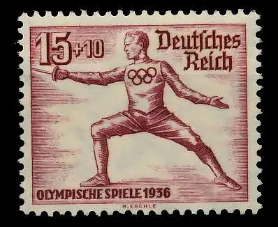 3. REICH 1936 Nr 614 postfrisch 77D3EA