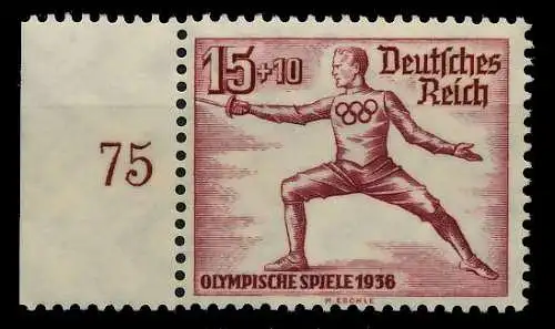 3. REICH 1936 Nr 614 postfrisch 77D3EE