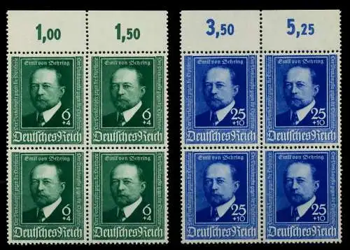 3. REICH 1940 Nr 760-761 postfrisch VIERERBLOCK ORA 77D5D2