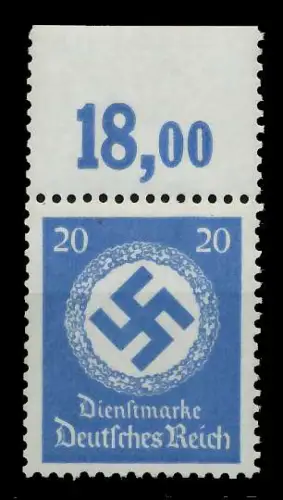 DEUTSCHES REICH DIENSTMARKEN 1942 44 Nr 174x PO 77D61E