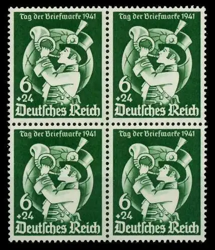3. REICH 1941 Nr 762 postfrisch VIERERBLOCK 77D6DA