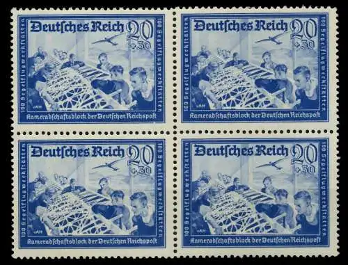 3. REICH 1941 Nr 777 postfrisch VIERERBLOCK 77D716