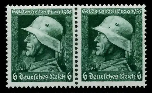 3. REICH 1935 Nr 569y postfrisch WAAGR PAAR 780412