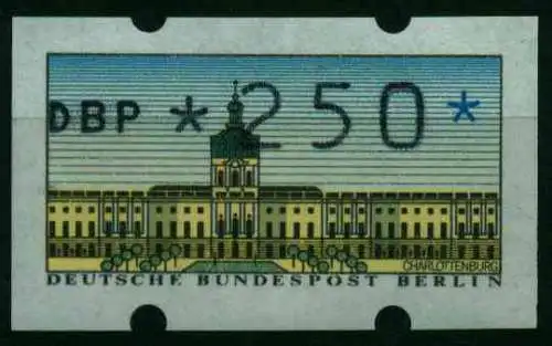 BERLIN ATM 1987 Nr 1-250R postfrisch S384B3A