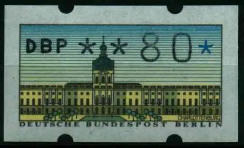 BERLIN ATM 1987 Nr 1-080R postfrisch S384AFA