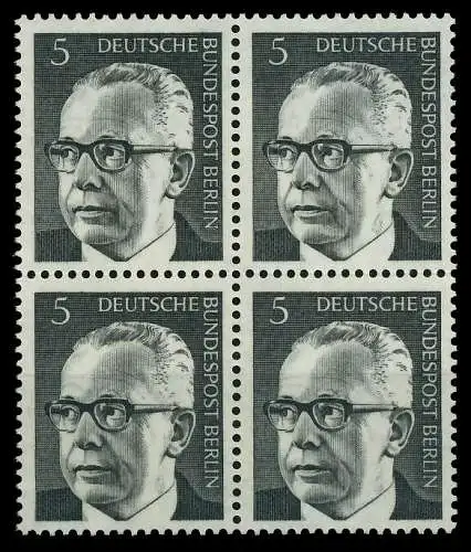 BERLIN DS HEINEMANN Nr 359 postfrisch VIERERBLOCK 780616
