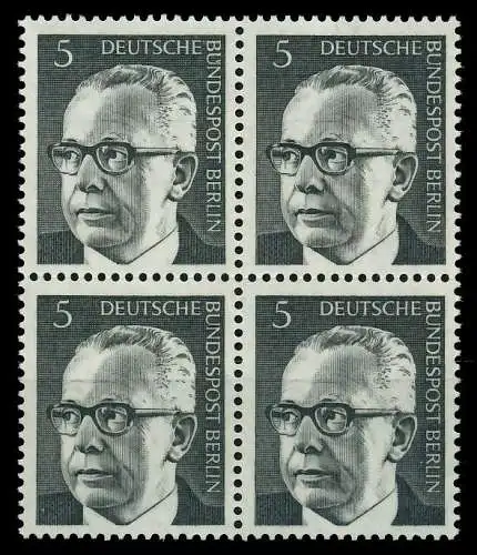 BERLIN DS HEINEMANN Nr 359 postfrisch VIERERBLOCK 780622