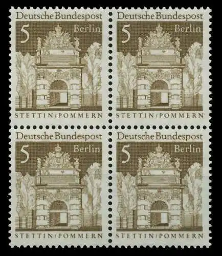 BERLIN DS D-BAUW. 2 Nr 270 postfrisch VIERERBLOCK 7806AA