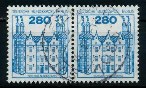 BERLIN DS BURGEN u. SCHLÖSSER Nr 676 zentrisch gestempelt WA 782FCE