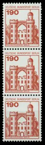 BERLIN DS BURGEN u. SCHLÖSSER Nr 539R postfrisch 3ER ST 78352E