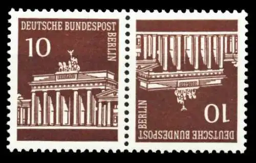 BERLIN ZUSAMMENDRUCK Nr K5 postfrisch WAAGR PAAR S395ACE