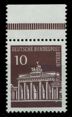 BERLIN DS BRAND. TOR Nr 286POR postfrisch ORA 7836AA