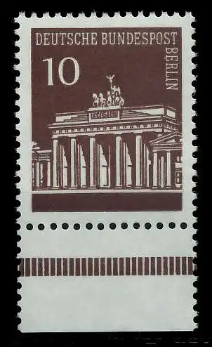 BERLIN DS BRAND. TOR Nr 286P postfrisch URA 784696