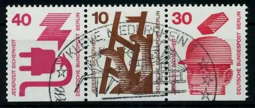 BERLIN ZUSAMMENDRUCK Nr W54 gestempelt 3ER STR 784726