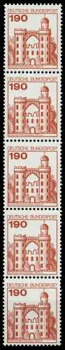 BRD DS BURGEN U. SCHLÖSSER Nr 919R postfrisch 5ER STR 78484E