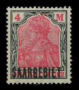 SAARGEBIET GERMANIA Nr 49 postfrisch 78859E