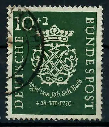 BRD 1950 Nr 121 gestempelt 78B3FE