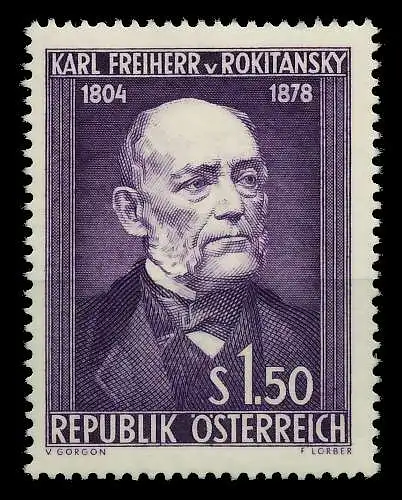 ÖSTERREICH 1954 Nr 997 ungebraucht 78D936