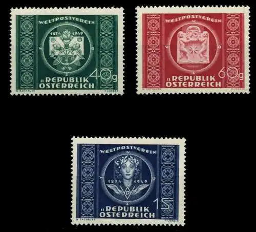 ÖSTERREICH 1949 Nr 943-945 postfrisch 78DB1A