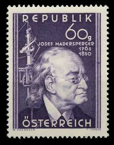 ÖSTERREICH 1950 Nr 951 postfrisch 78DB1E