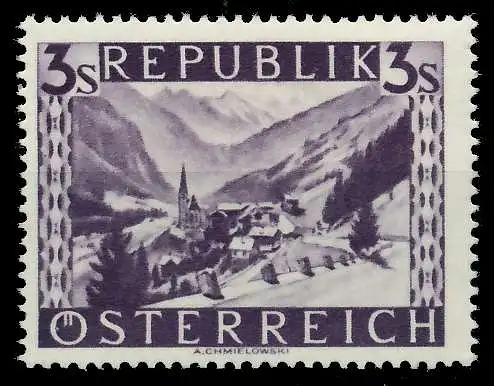 ÖSTERREICH 1947 Nr 852 postfrisch 78DBBA