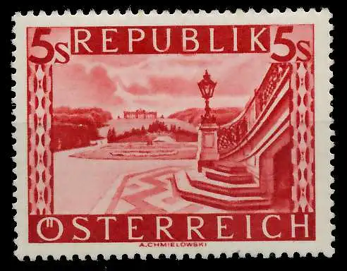 ÖSTERREICH 1945 Nr 770II ungebraucht 78DC16