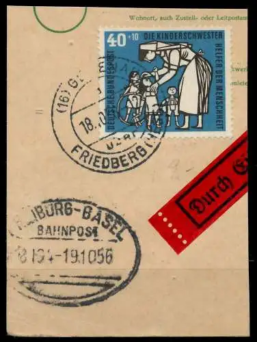 BRD 1956 Nr 246 gestempelt Briefst³ck 792C72