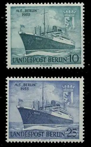 BERLIN 1955 Nr 126-127 postfrisch 792CB2