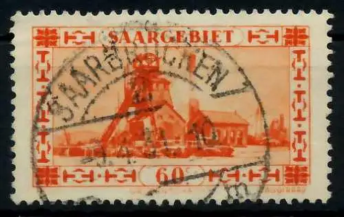 SAARGEBIET 1930 Nr 143 gestempelt 794DBA