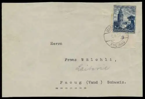 3. REICH 1938 Nr 682 BRIEF EF 794FFA