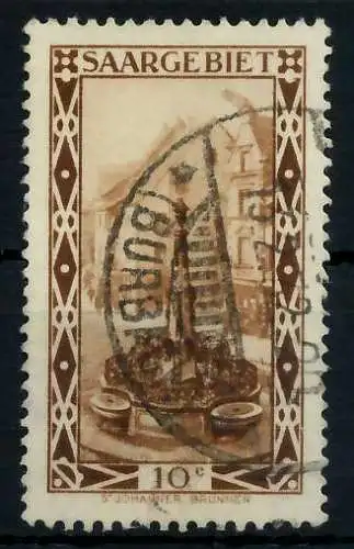 SAARGEBIET 1926 Nr 108II gestempelt 795202