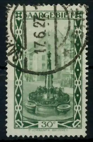 SAARGEBIET 1926 Nr 112I gestempelt 79521A