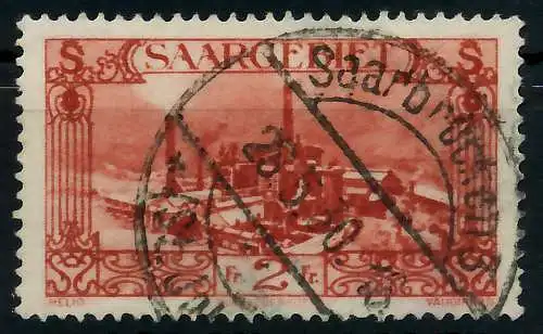 SAARGEBIET 1926 Nr 119 gestempelt 795282