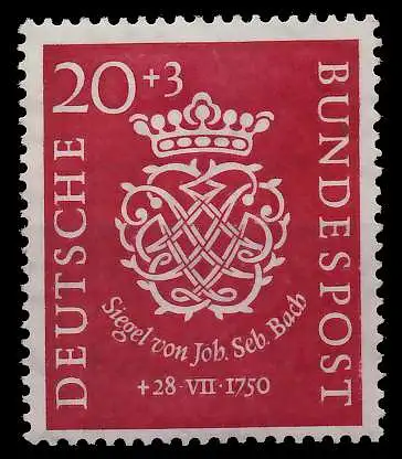 BRD BUND 1950 Nr 122 postfrisch gepr. 795472