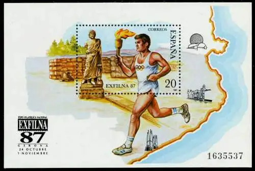 SPANIEN Block 31 postfrisch S3CBE3A