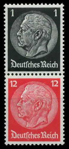 D-REICH ZUSAMMENDRUCK Nr S147 ungebraucht SENKR PAAR 7977FE