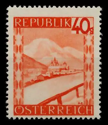 ÖSTERREICH 1947 Nr 844 postfrisch 797B86
