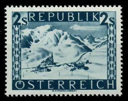ÖSTERREICH 1945 Nr 768II postfrisch 797BAE