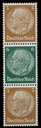 D-REICH ZUSAMMENDRUCK Nr S152 ungebraucht 3ER STR 79950E