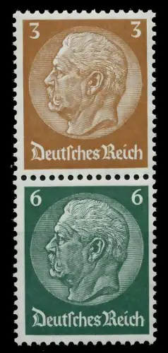 D-REICH ZUSAMMENDRUCK Nr S151 ungebraucht SENKR PAAR 79951E